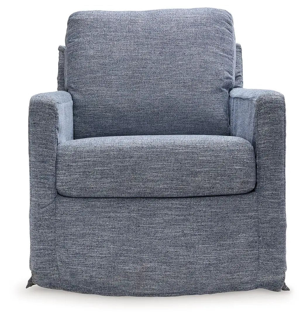 Nenana Next-Gen Nuvella - Swivel Glider Accent Chair by Unique Piece Furniture