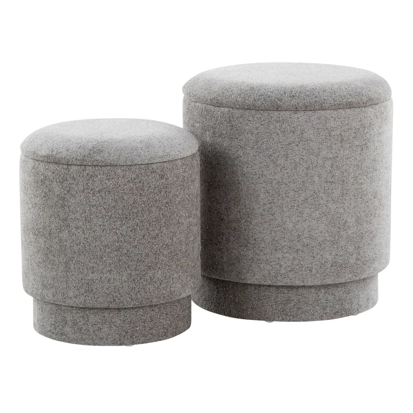 Marla - Upholste Contemporary Ottoman Set by HouseOfZazla