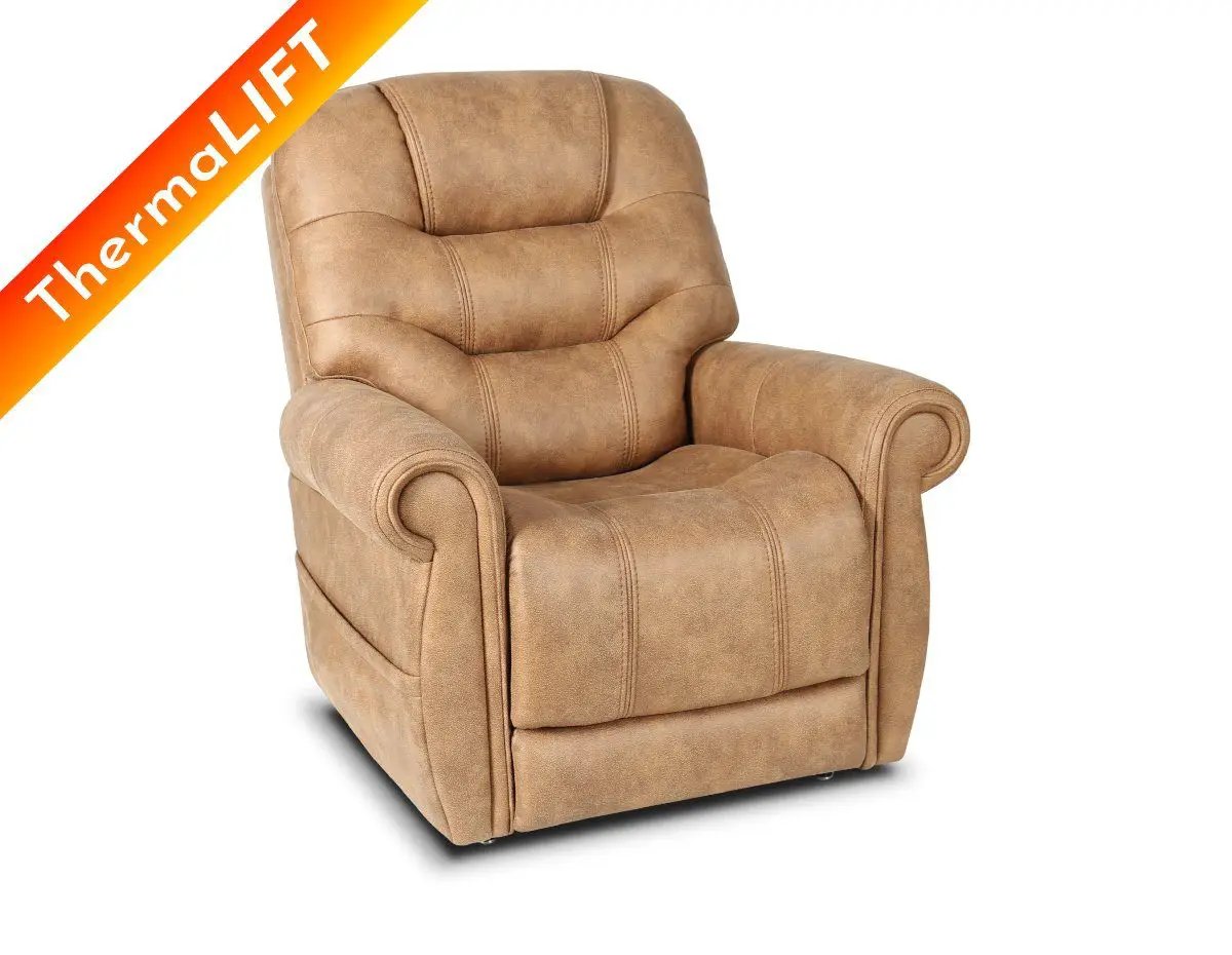 Lucas - Power Lift Recliner With Power Headrest, Power Lumbar And 3 Zone Heat by Unique Piece Furniture