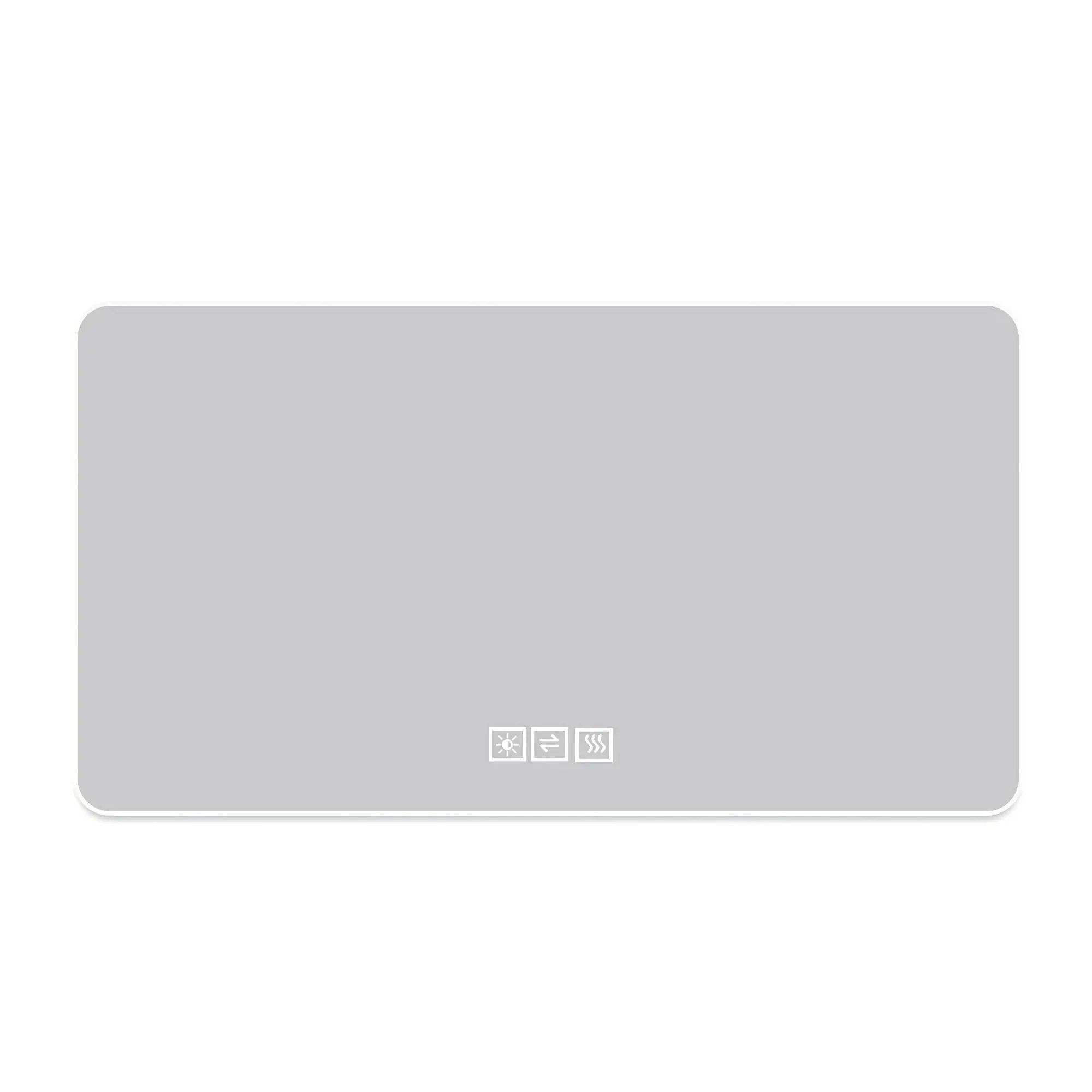 LED Bathroom Mirror With 3 Color Dimmable Backlight by HouseOfZazla