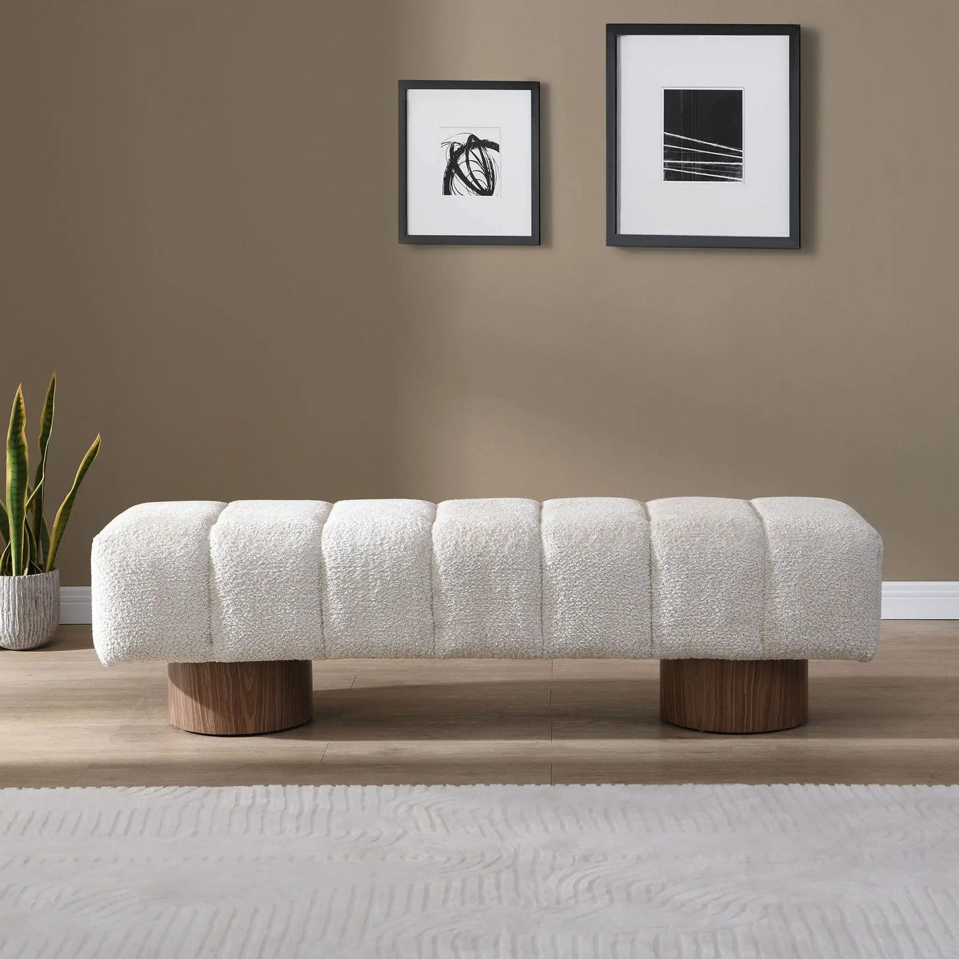 Upholstered Dining Bench For Dining Room by HouseOfZazla