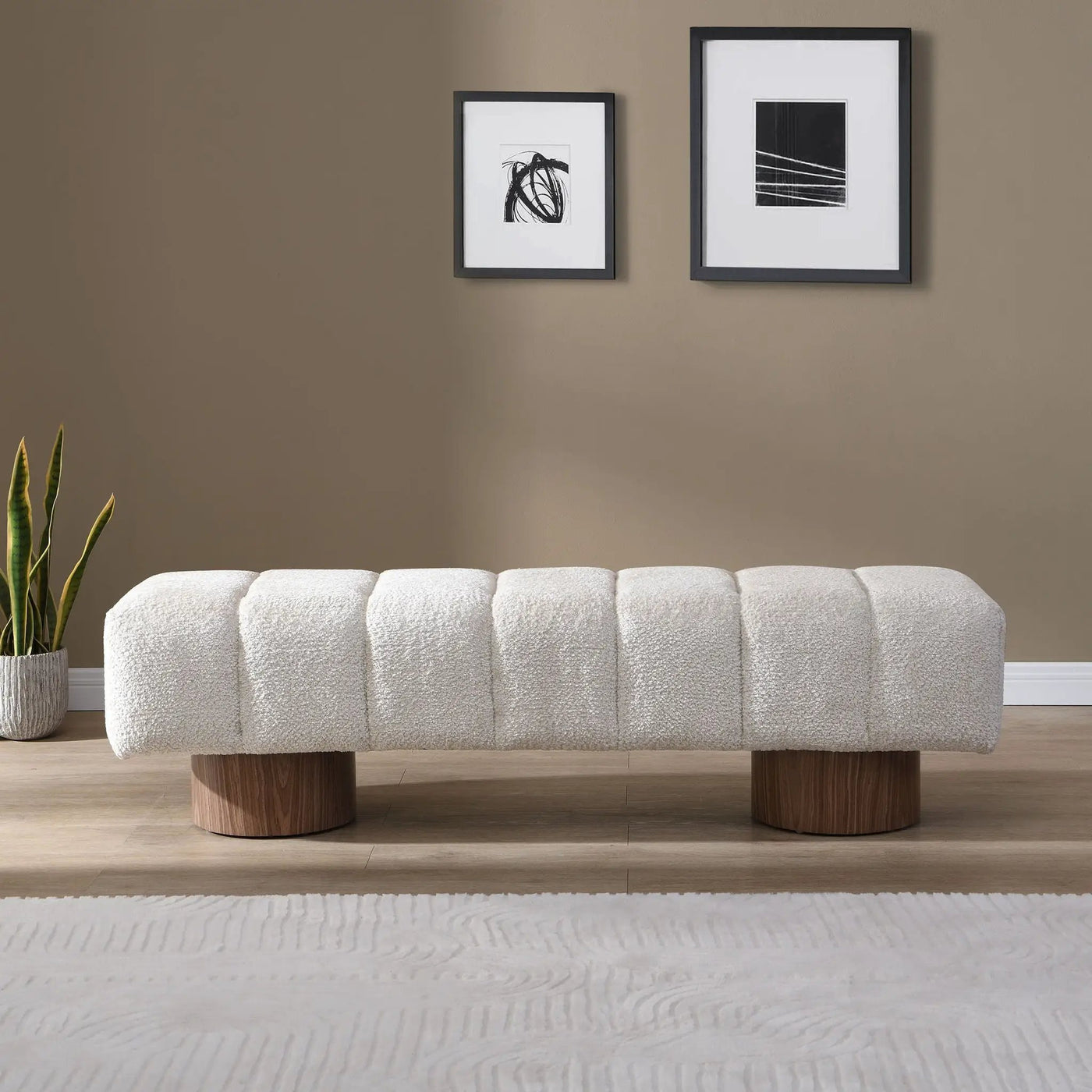 Upholstered Dining Bench For Dining Room by Unique Piece Furniture