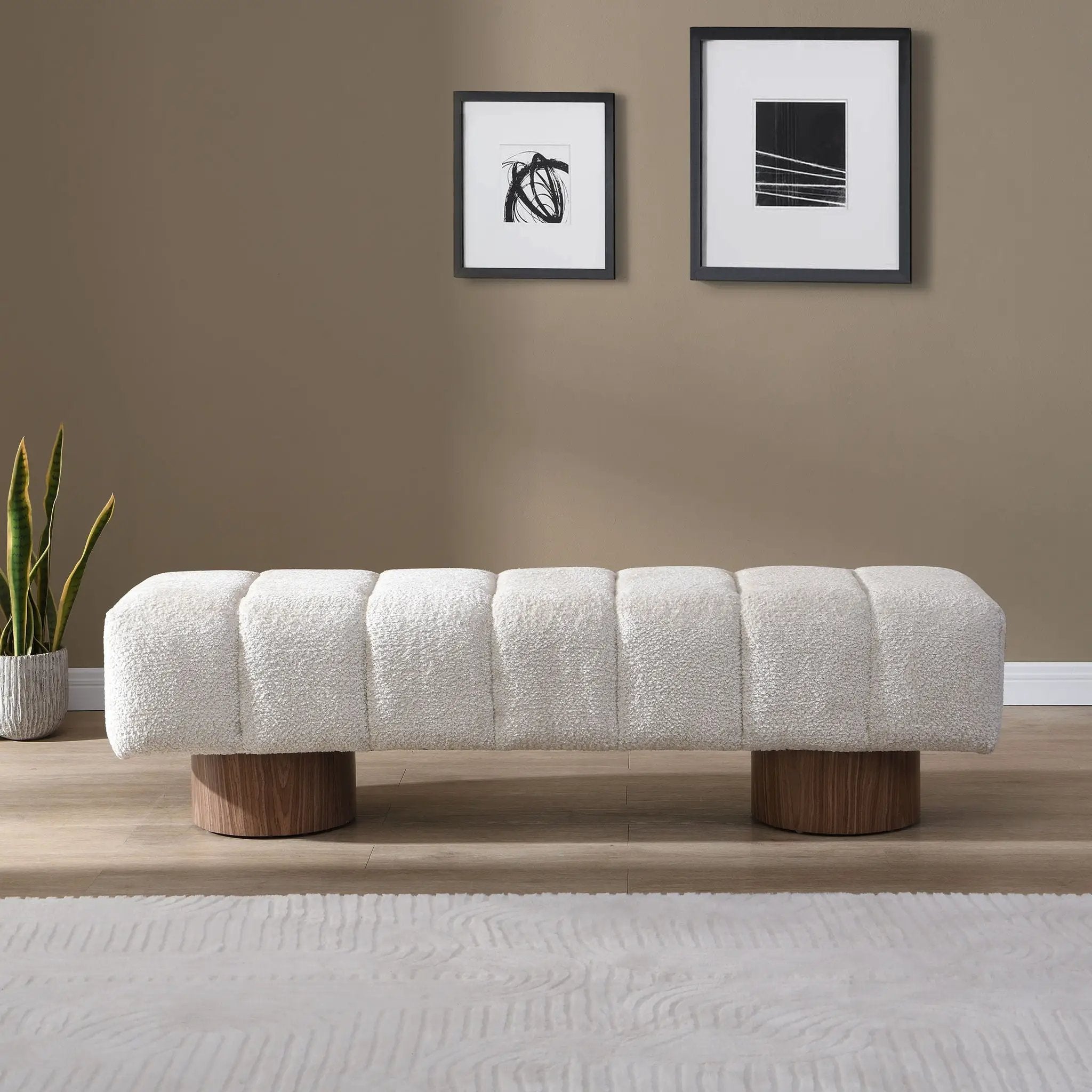 Upholstered Dining Bench For Dining Room by Unique Piece Furniture