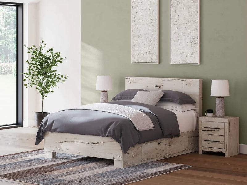 Lawroy - Panel Bed With Storage by Unique Piece Furniture
