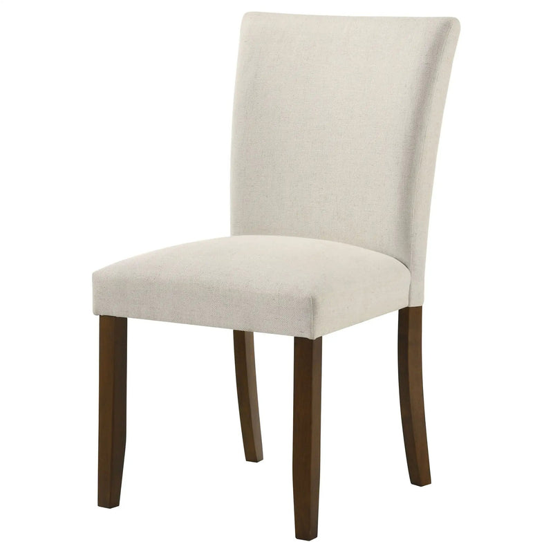 Paxton Upholstered Dining Side Chair Beige (Set of 2) by Unique Piece Furniture