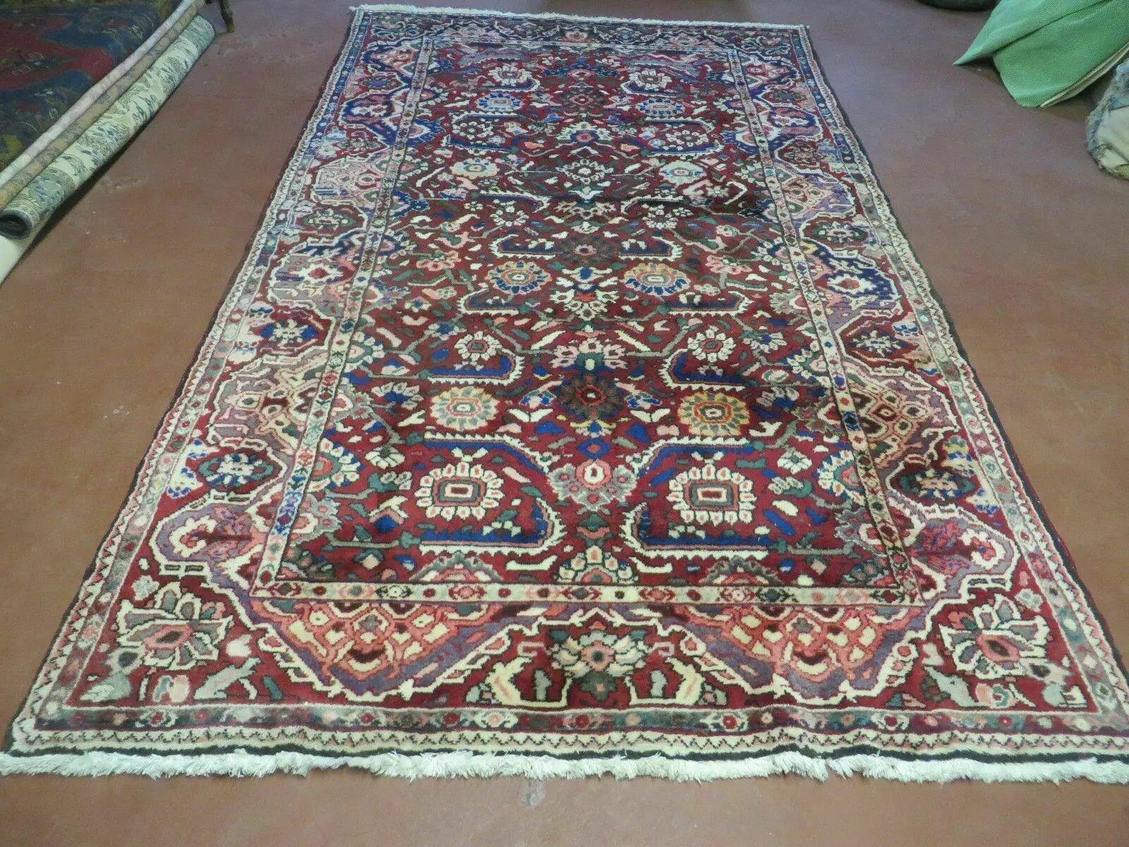 5' X 9' Antique Handmade Turkish Wool Veg Dyes Rug Nice # 107 by Jewel Rugs