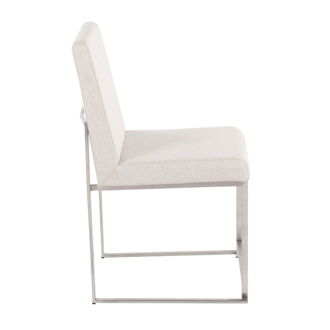 Fuji - Contemporary High Back Dining Chair, Modern Elegance (Set of 2) by HouseOfZazla