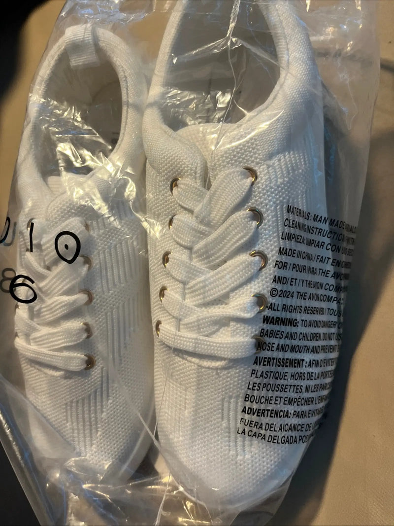 size 8 Avon Studio 1886 white tennis shoes by Selzalot