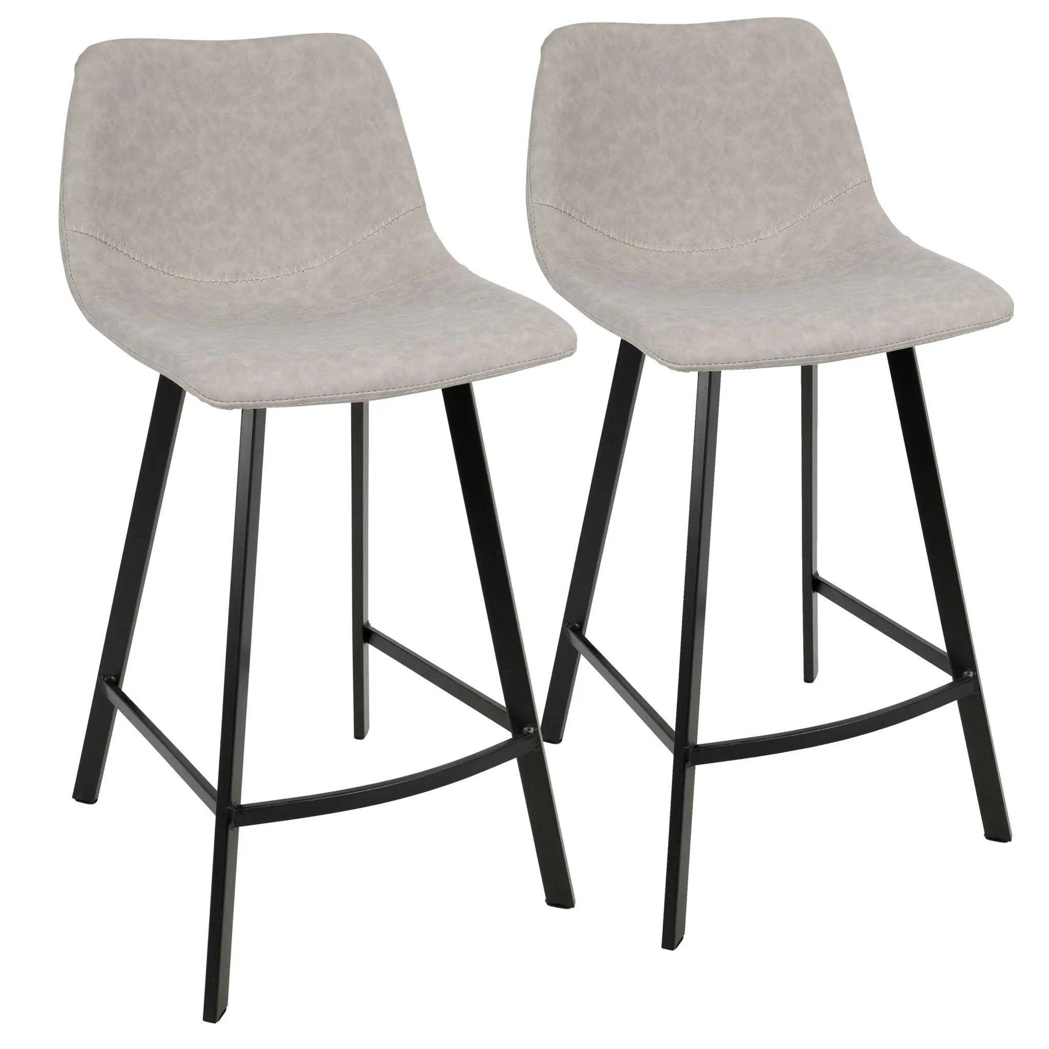 Outlaw - Industrial Counter Stool (Set of 2) by HouseOfZazla