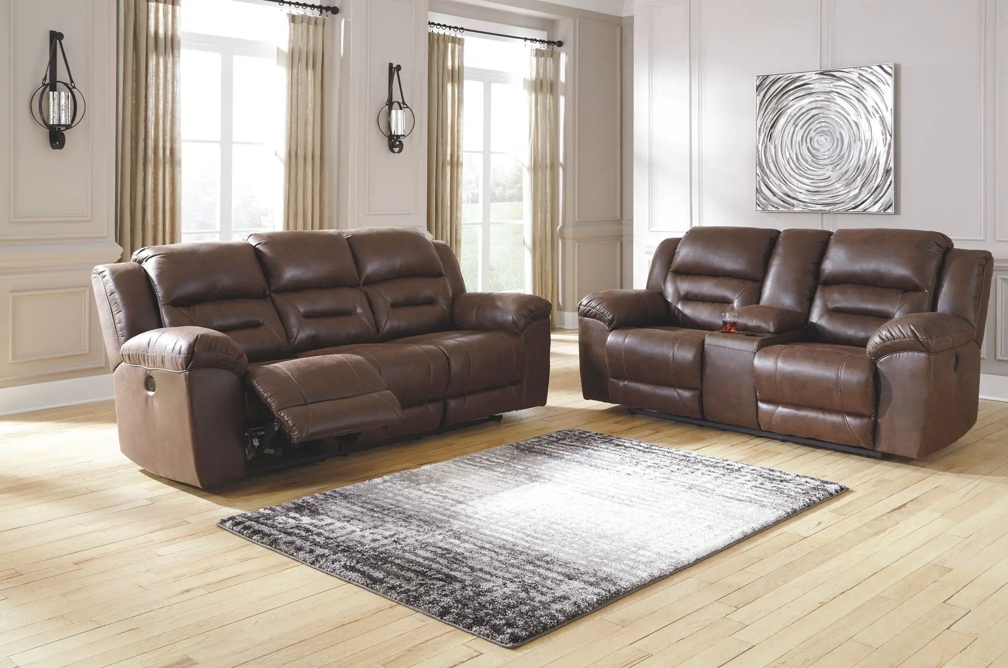 Stoneland - Power Reclining Living Room Set by Unique Piece Furniture