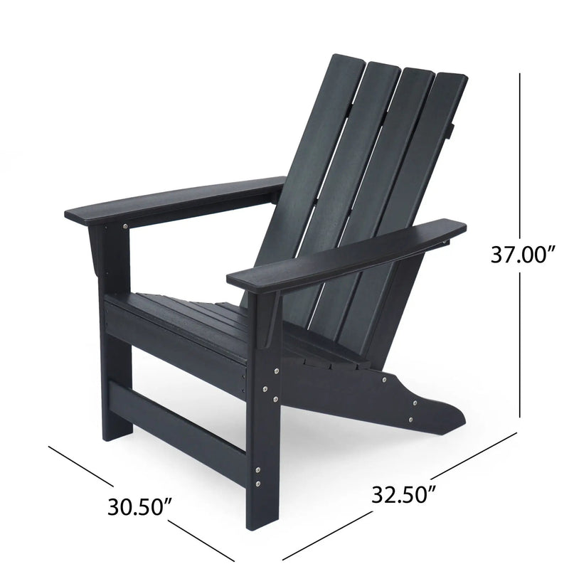 Enigmara Outdoor High Density Resin Adirondack Chair by HouseOfZazla