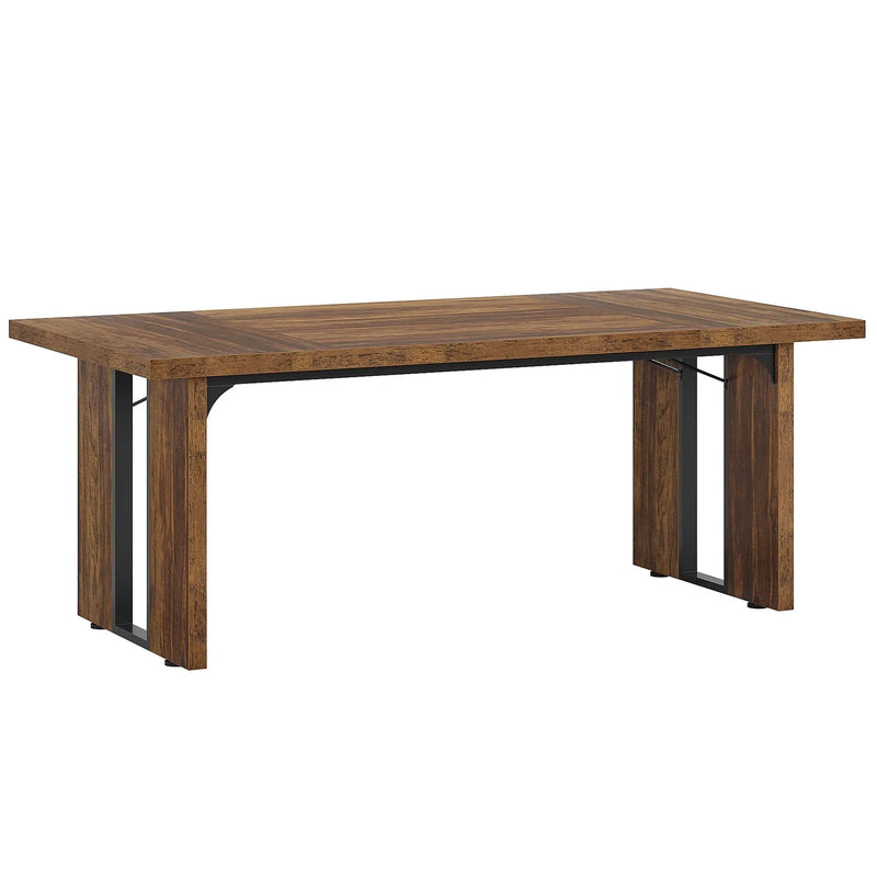 Large Rectangular Kitchen Table by HouseOfZazla
