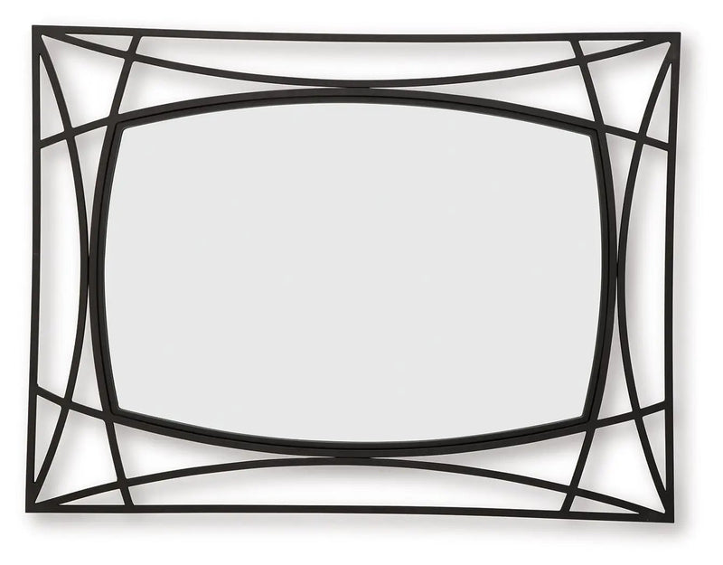 Freenville - Accent Mirror - Black by Unique Piece Furniture