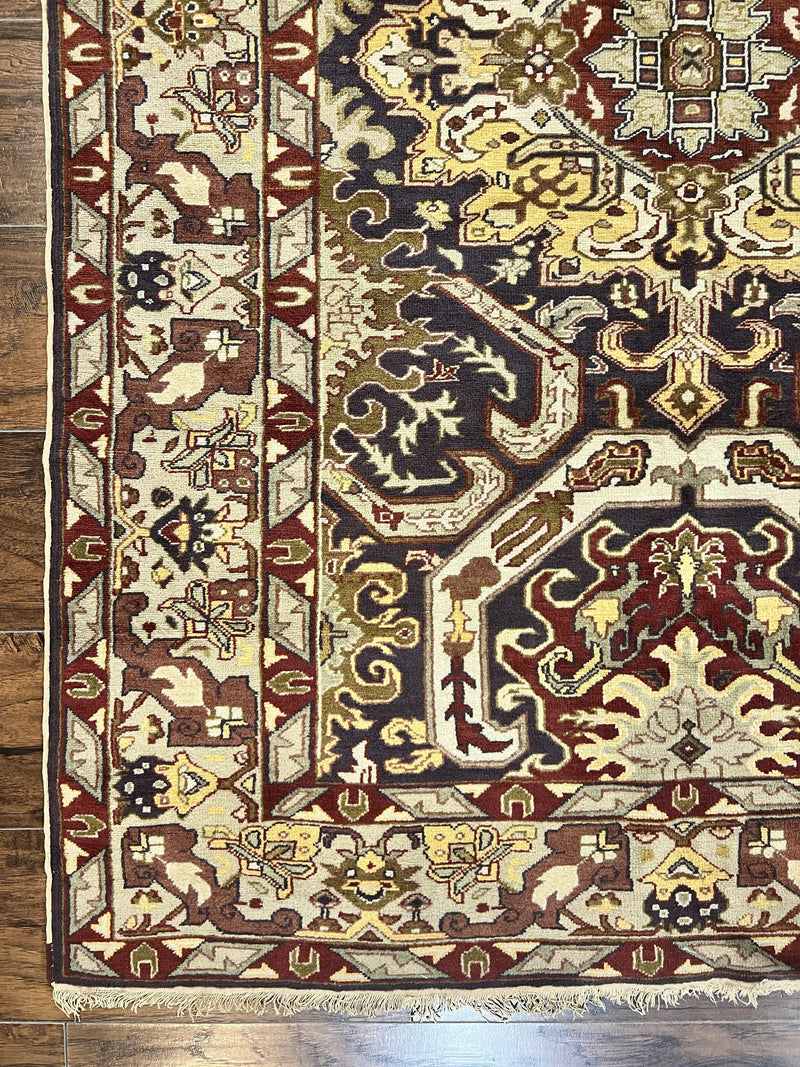 Antique Caucasian Rug, Kuba Seychour Rug, Handmade Wool Oriental Carpet, Azerbaijan Rug by Jewel Rugs