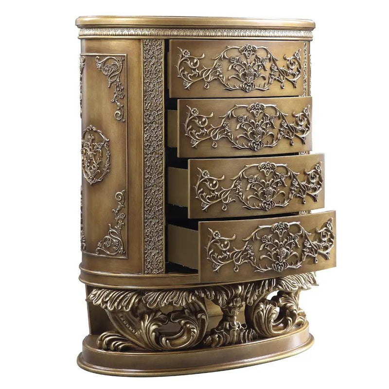 Constantine - Chest - Brown & Gold by Unique Piece Furniture
