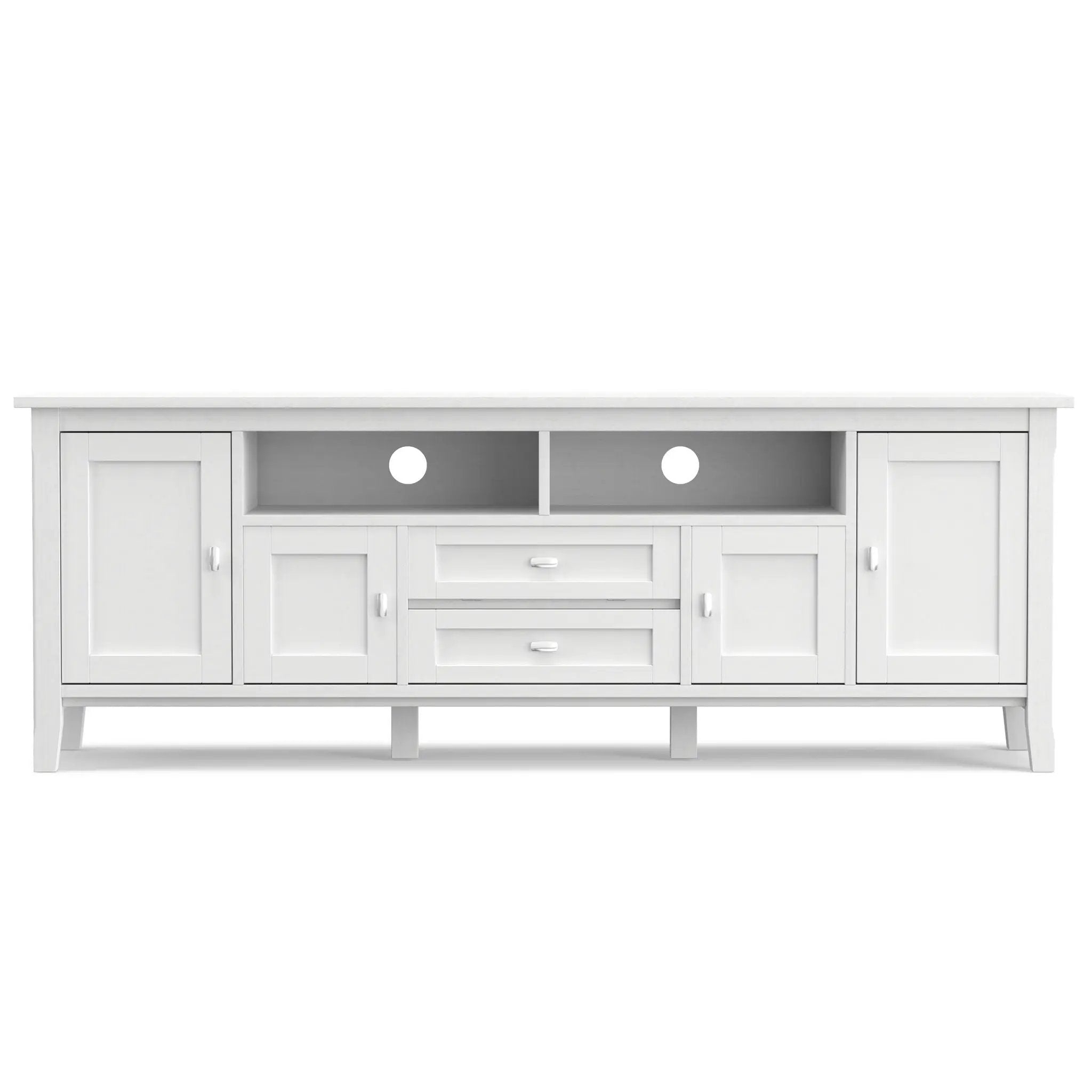 Warm Shaker - TV Media Stand, Handcrafted by Unique Piece Furniture