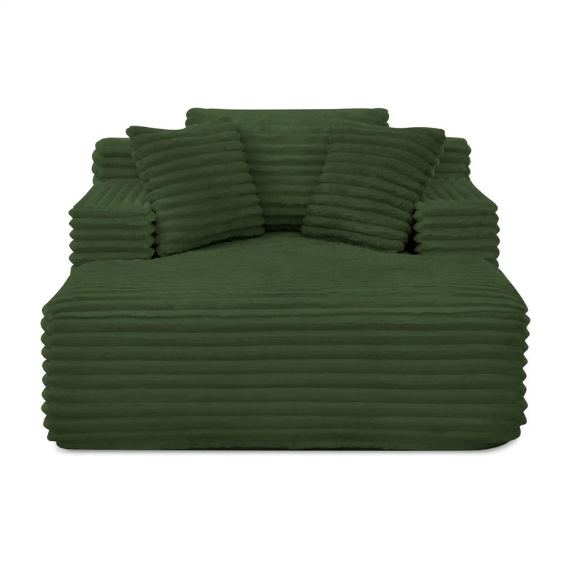 Chaise Lounge Sofa Bed With Deep Seat For Living Room by Unique Piece Furniture