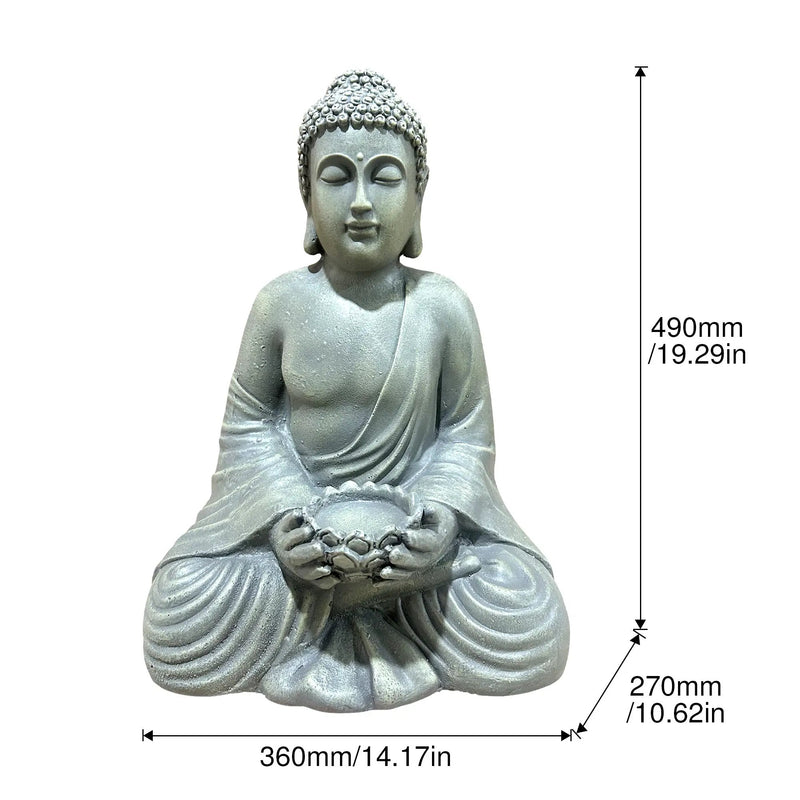 Magnesium Oxide Buddha Statue by HouseOfZazla