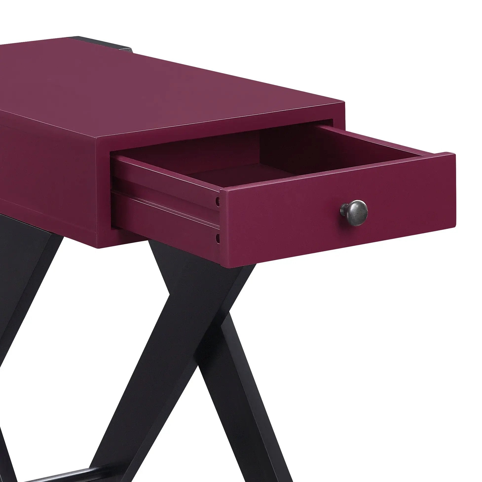 Fierce Accent Table with Built-in USB Port by HouseOfZazla