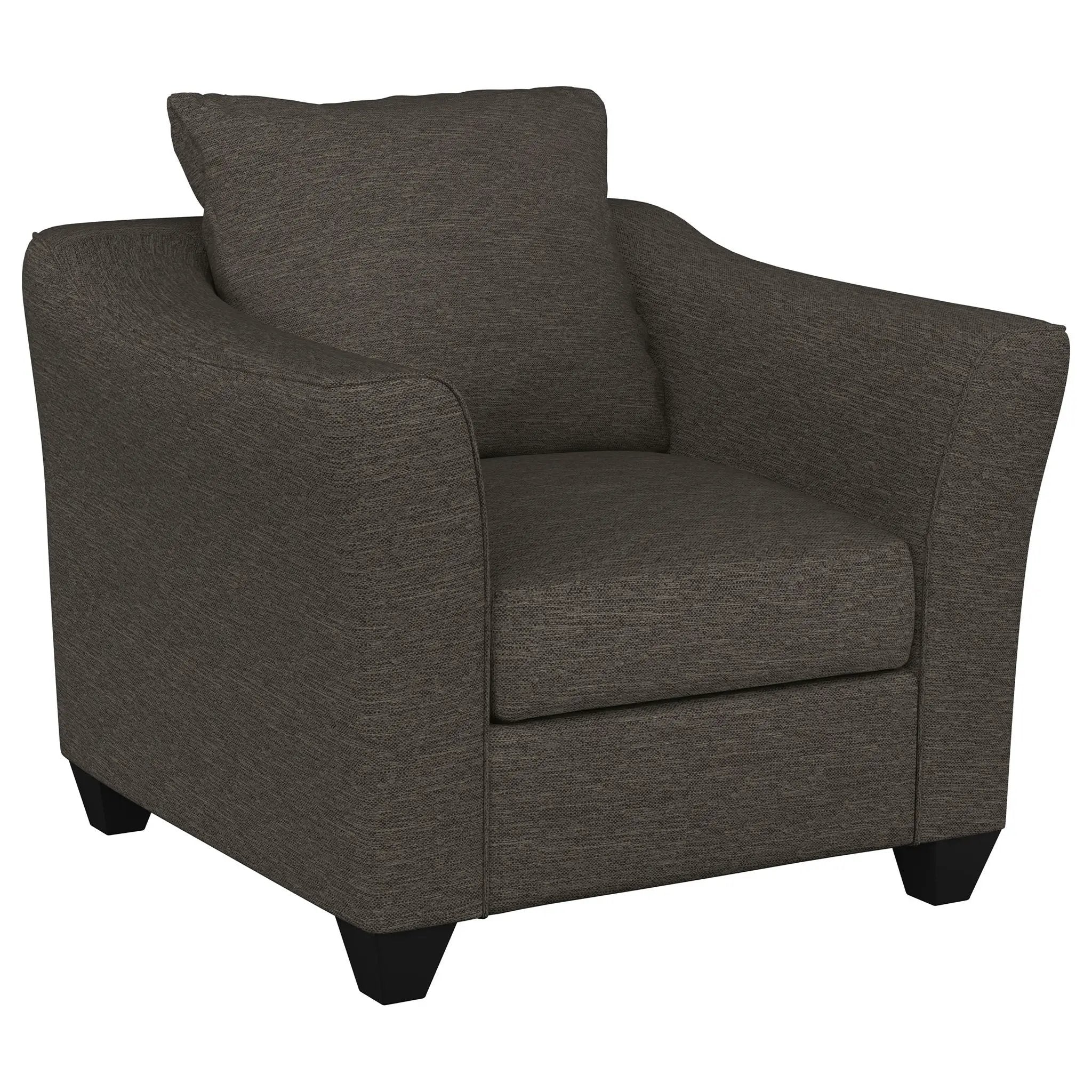 Salizar 3-piece Upholstered Flared Arm Sofa Set Grey by Unique Piece Furniture