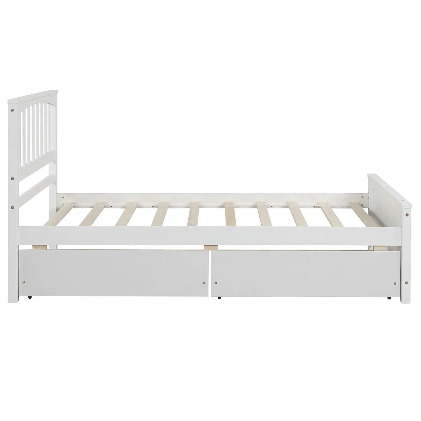 Platform Bed With Two Drawers by Unique Piece Furniture