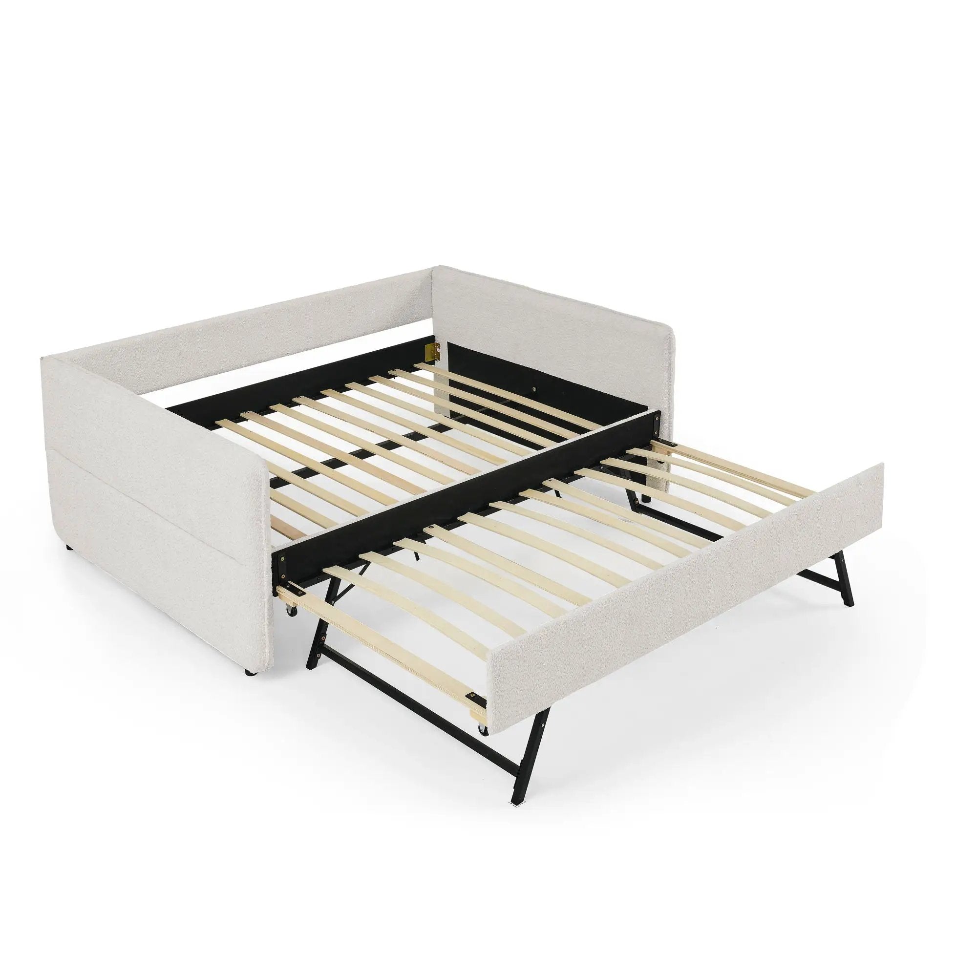 Upholstered Daybed With Pop Up Trundle by Unique Piece Furniture
