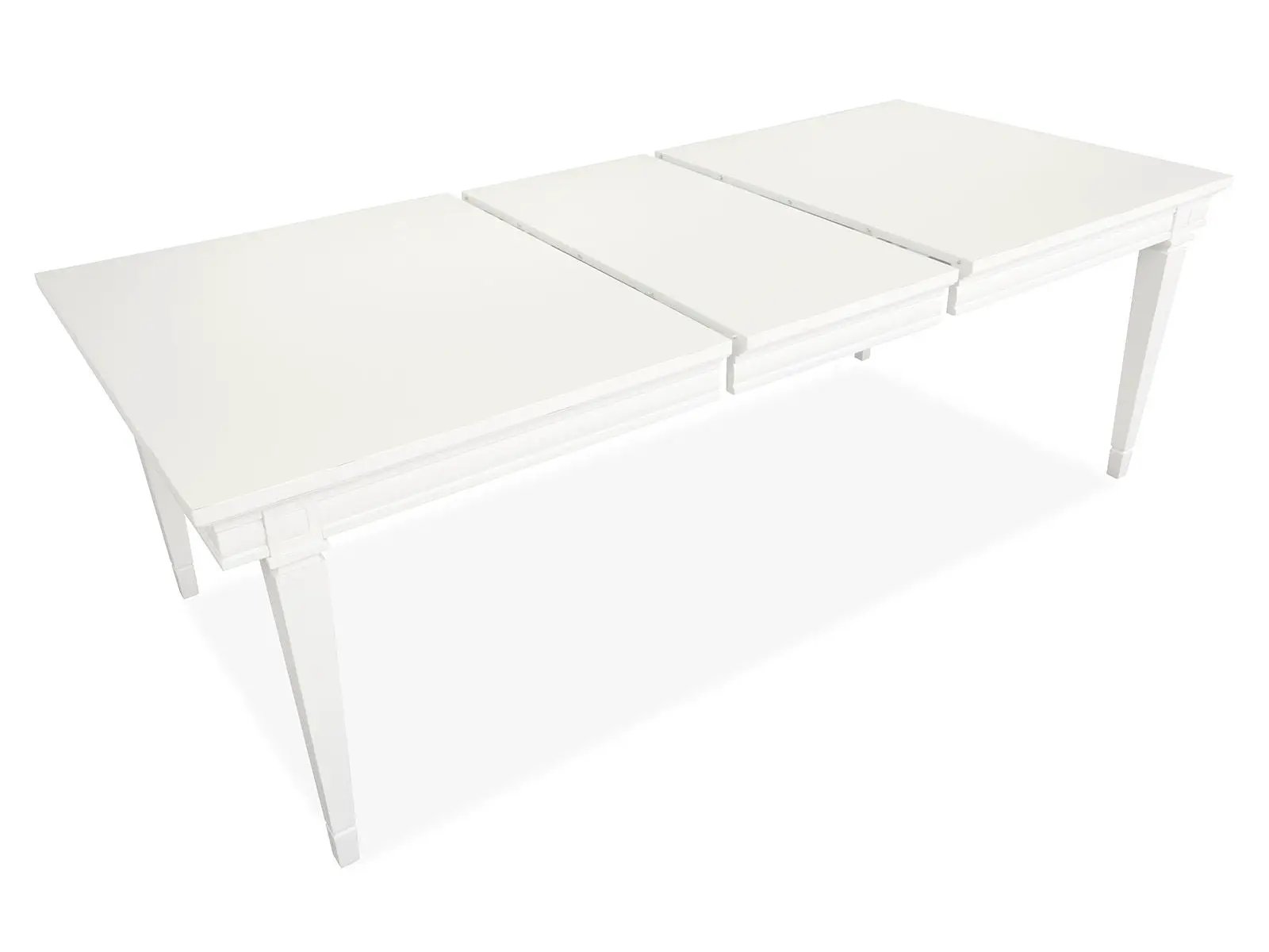 Willowbrook - Extendable Rectangular Dining Table - Egg Shell White by Unique Piece Furniture