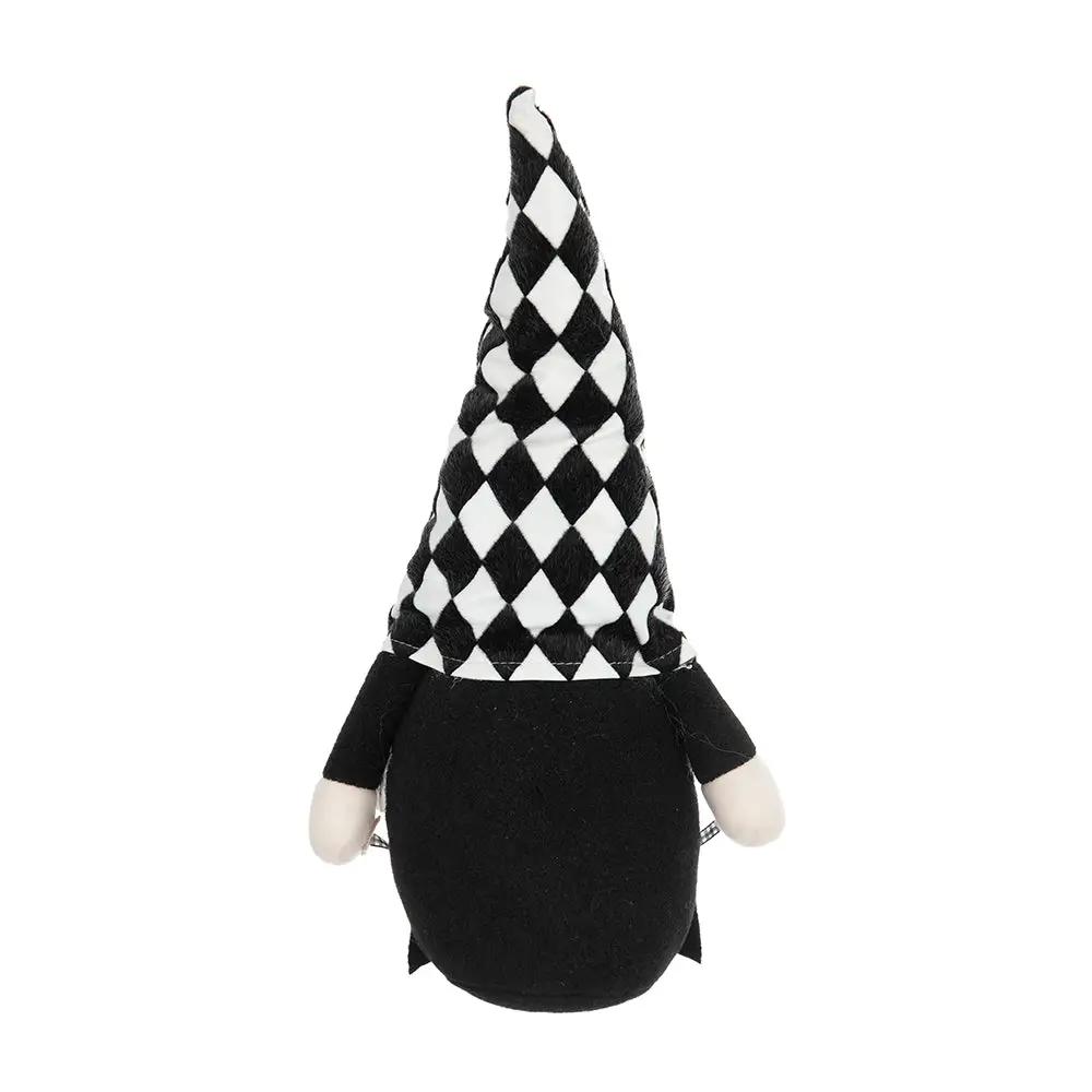 Set of 2, 8.3x4.7x15.7" Fabric Gnome Decor by HouseOfZazla