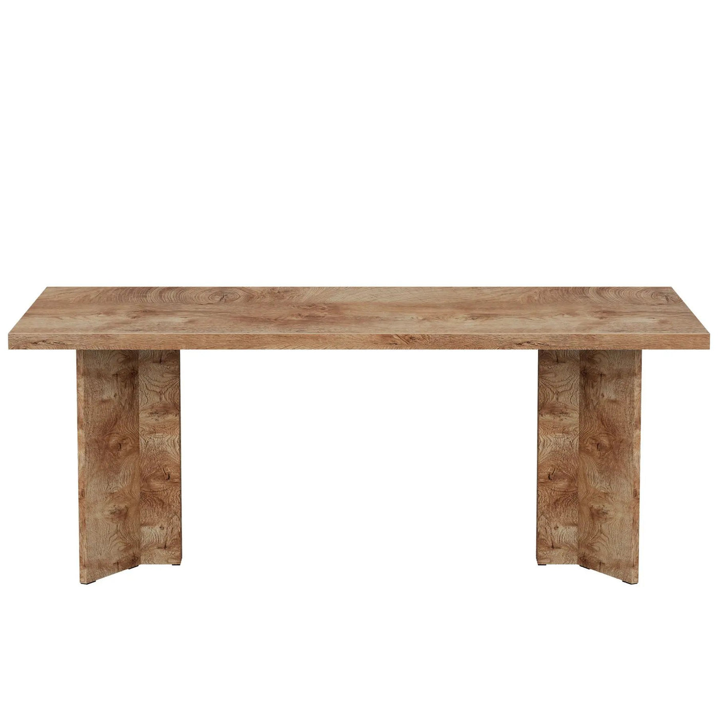 Dining Table For 4 - 6 People, Kitchen Table With Thick Top by HouseOfZazla