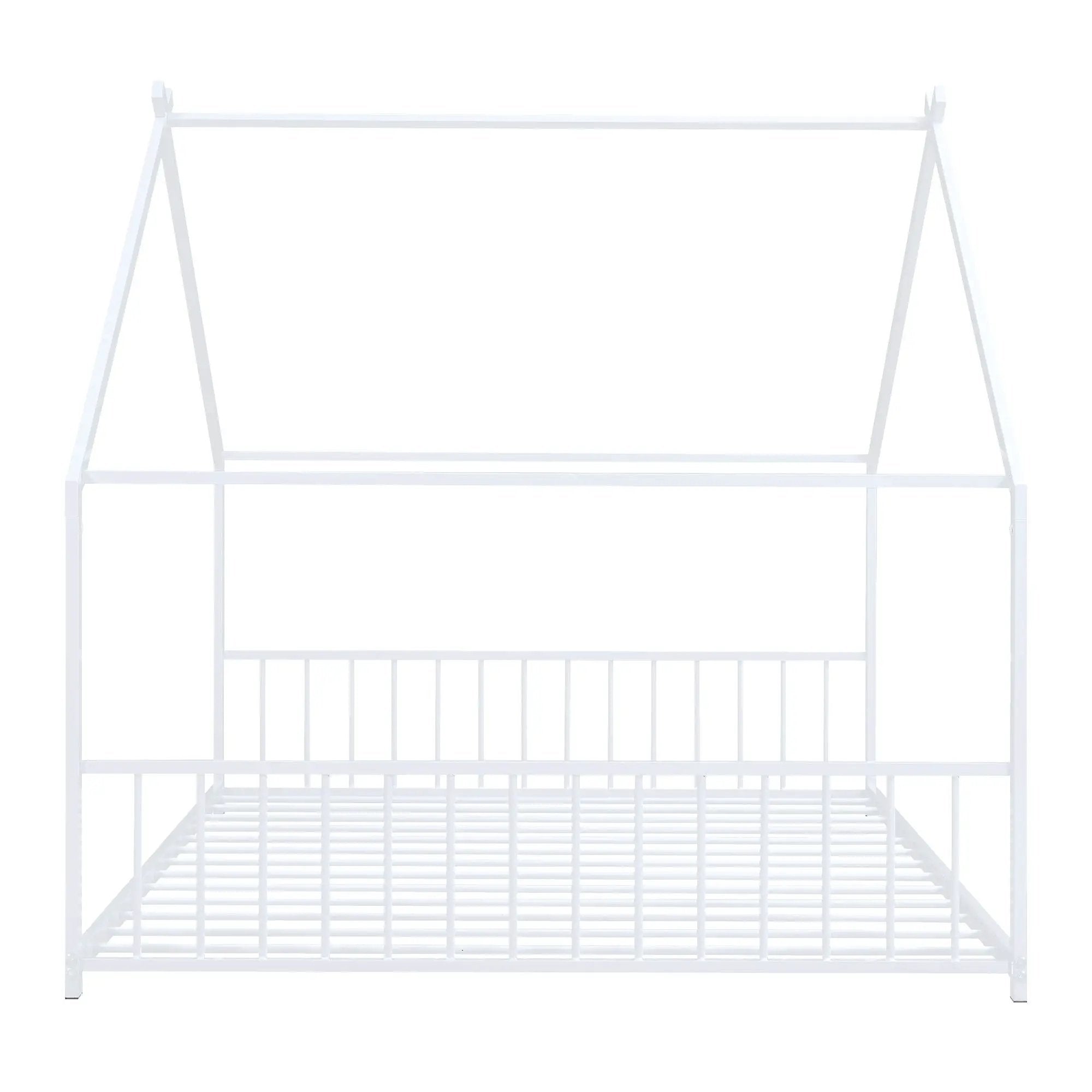 Metal House Bed by HouseOfZazla