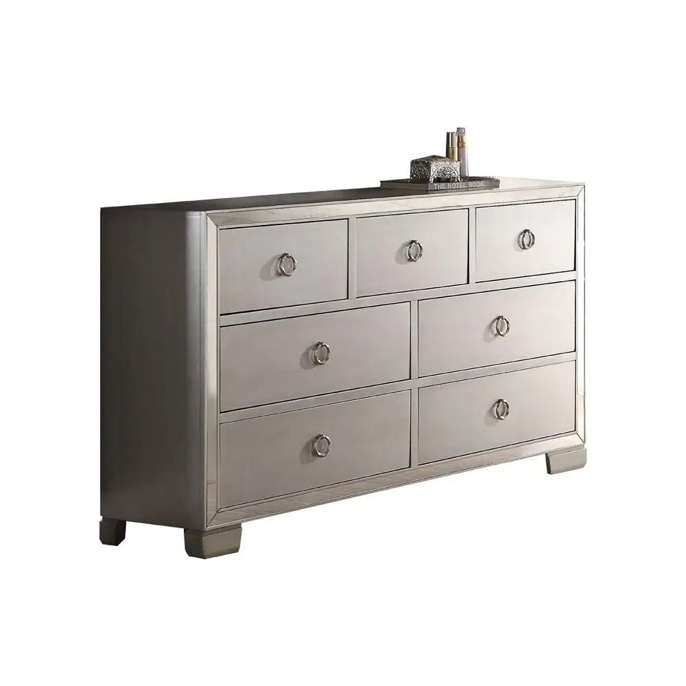 Voeville II - Dresser - Platinum by Unique Piece Furniture