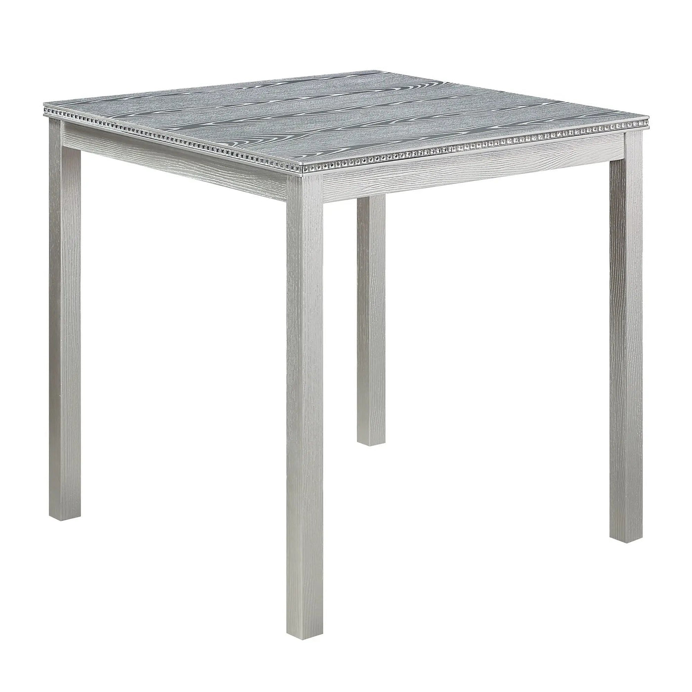 5 Piece Counter Height Table Set, Square Table And 4 Upholstered Chairs by Unique Piece Furniture