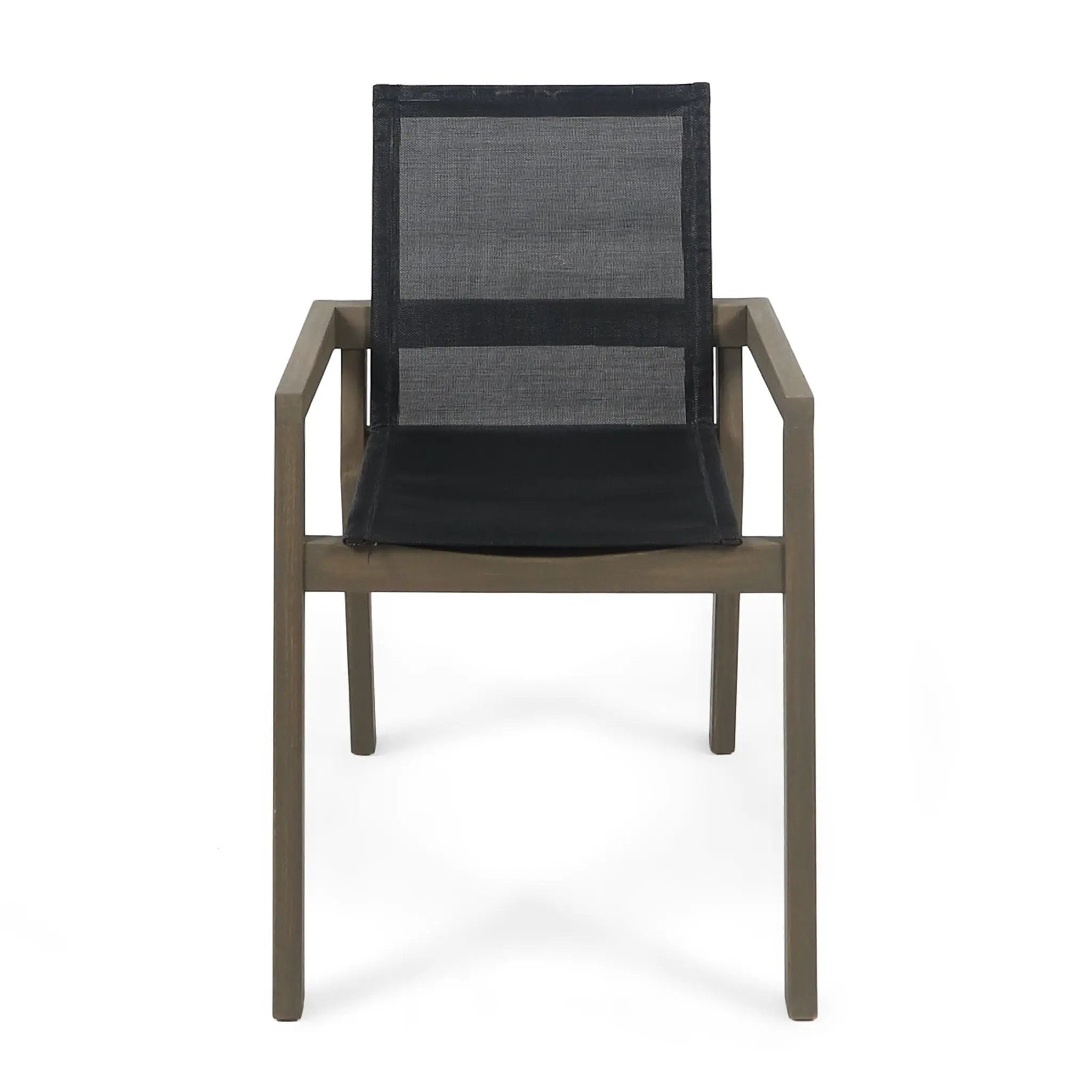 Belfast - Dining Chair With Acacia Wood Frame And Seating (Set of 2) by HouseOfZazla