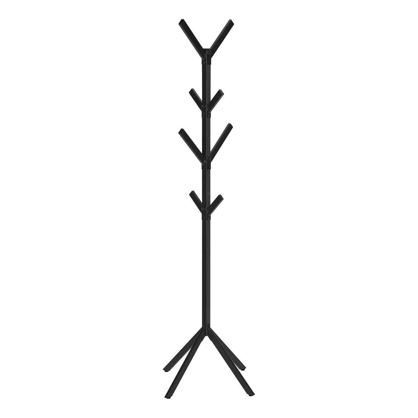 Coat Rack, Hall Tree, Free Standing, 8 Hooks, Entryway, Contemporary & Modern by Unique Piece Furniture