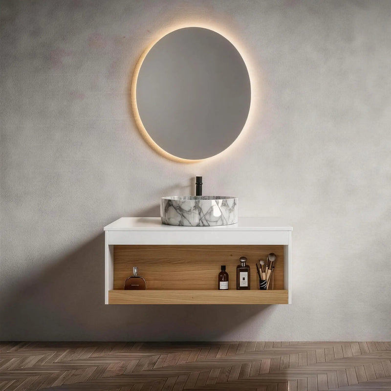 Floating Bathroom Vanity With Vessel Sink by Unique Piece Furniture