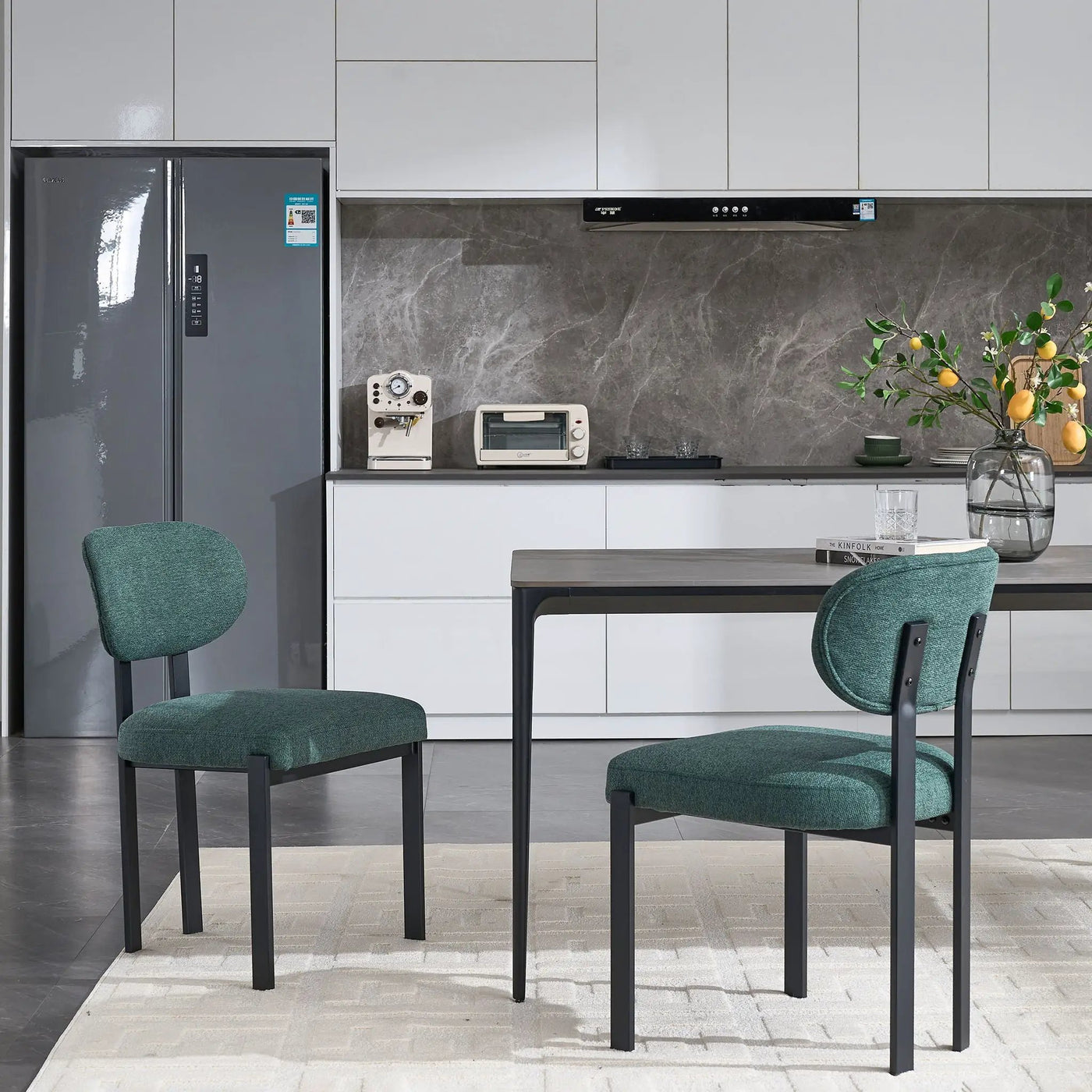 Dining Armless Chairs (Set of 2) by HouseOfZazla