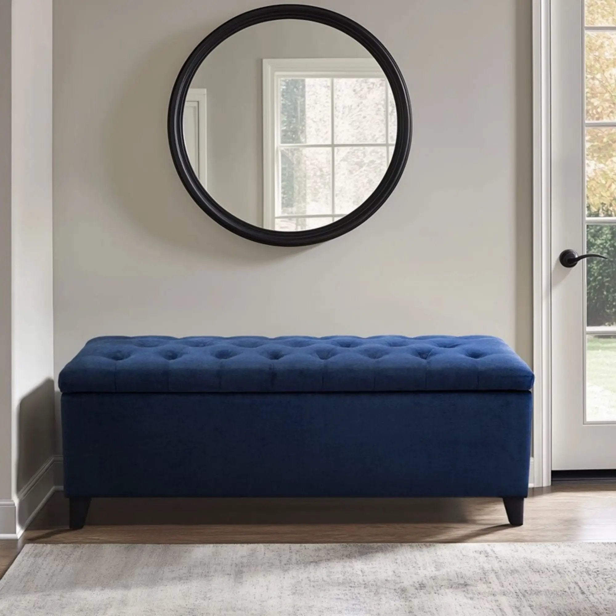 Shandra - Tufted Top Soft Close Storage Bench by Unique Piece Furniture