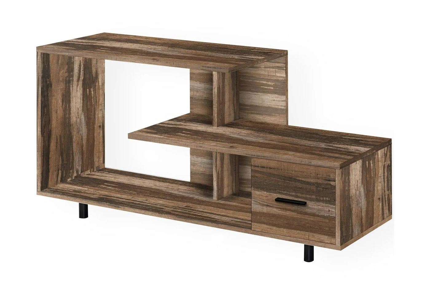 TV Stand, Console, Media Entertainment Center, Storage Drawer, Contemporary by Unique Piece Furniture