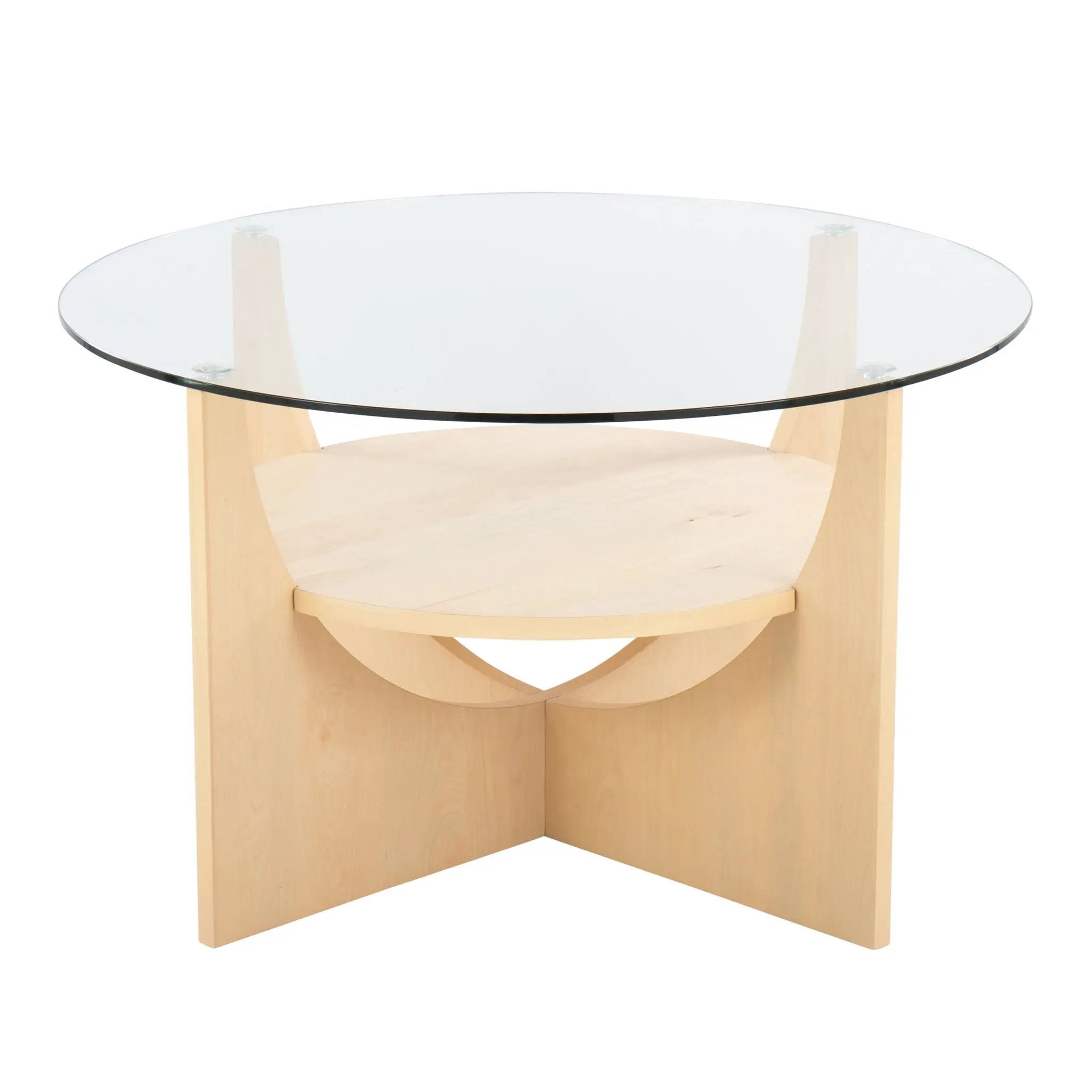 U - Shaped Contemporary Coffee Table by Unique Piece Furniture