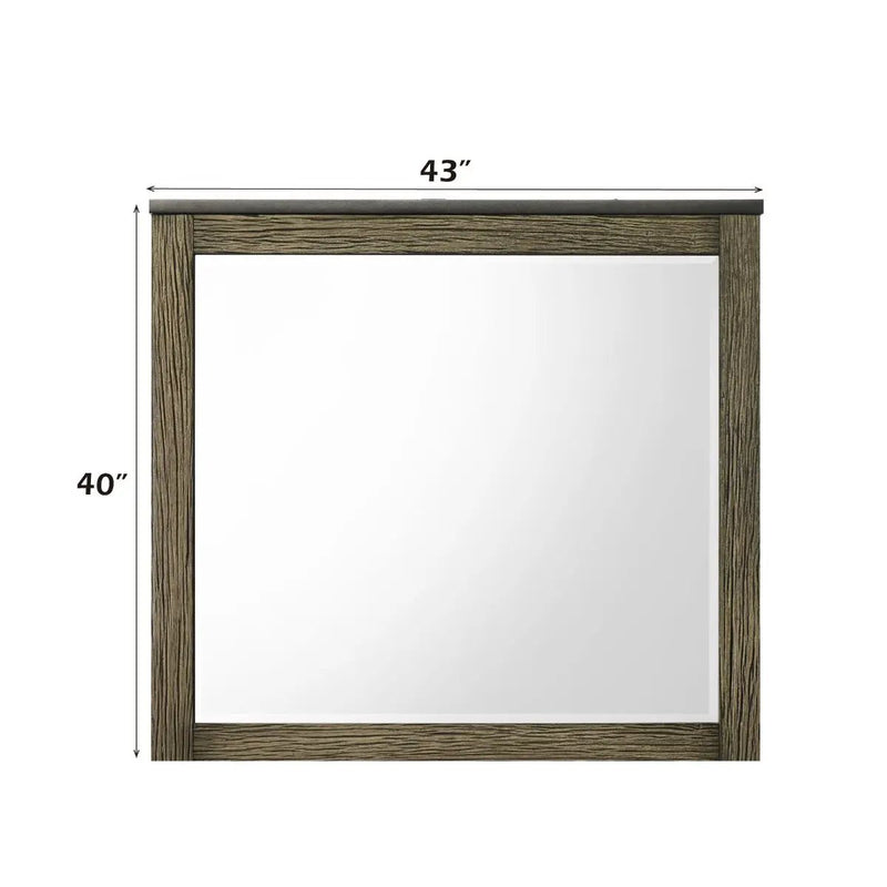 Lance - Mirror - Tree Bark by Unique Piece Furniture