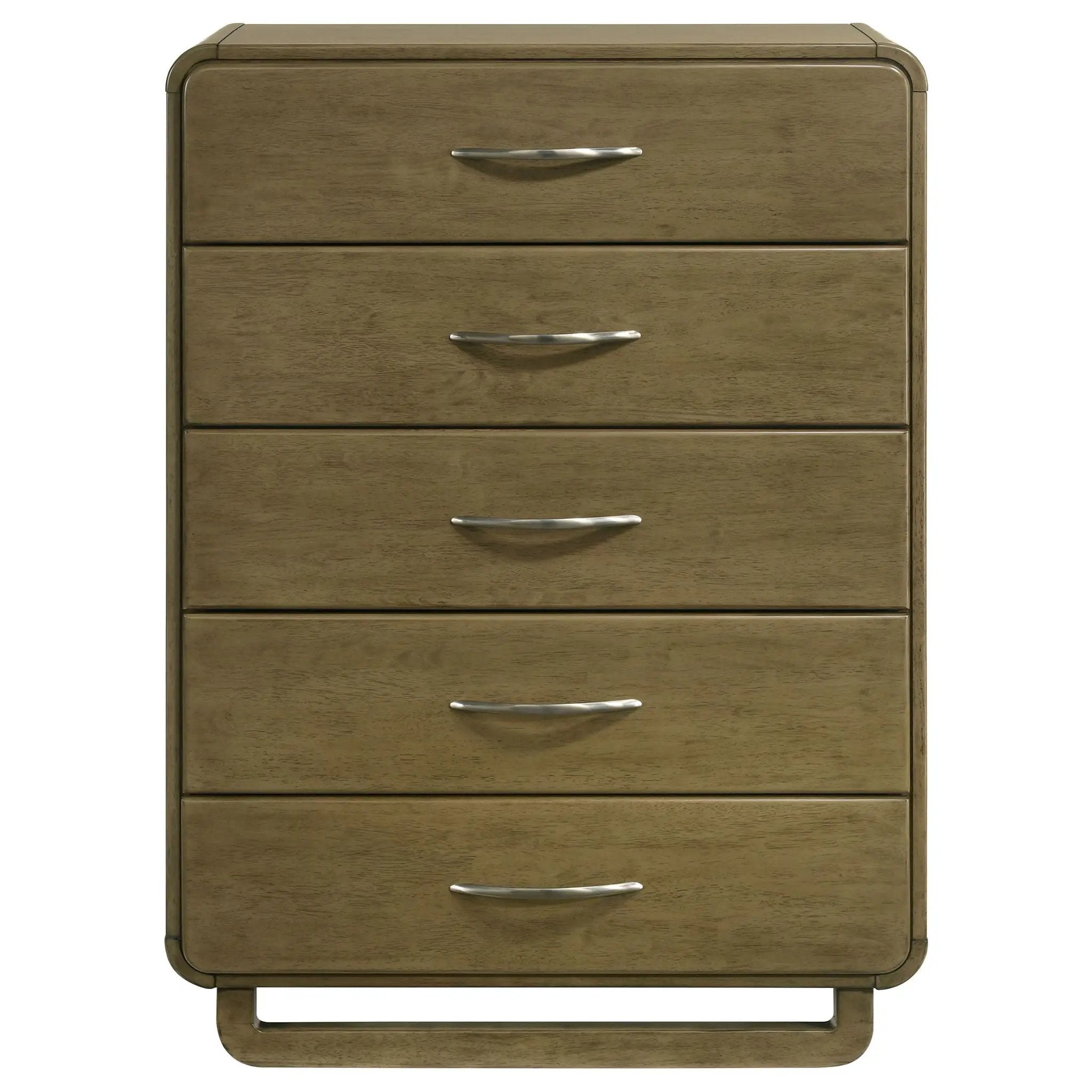 Amsbury 5-drawer Chest of Drawers Nutmeg by Unique Piece Furniture