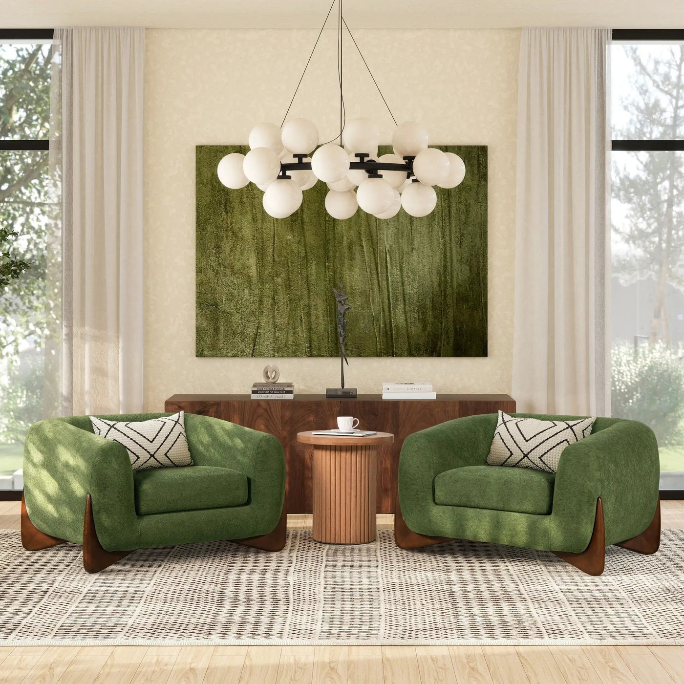 Alpine - Sherpa Arm Chair by Unique Piece Furniture