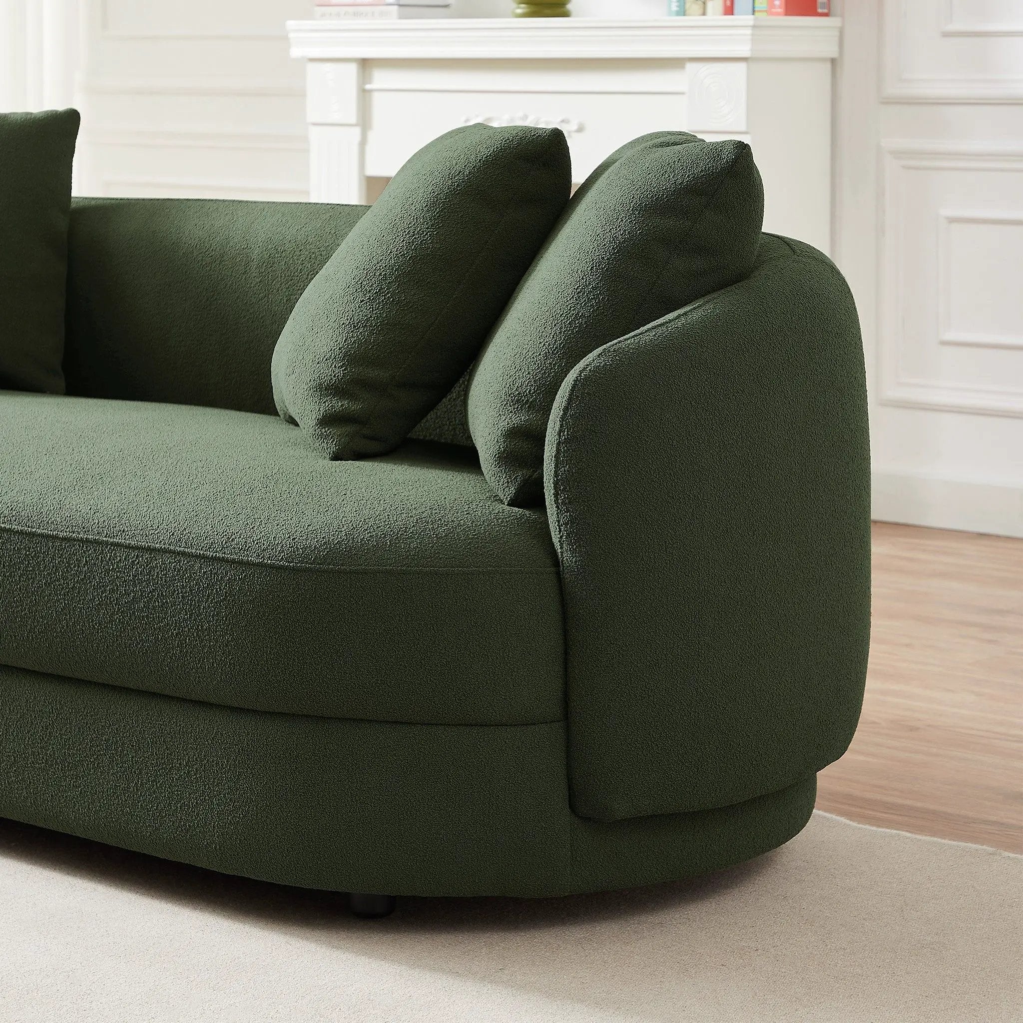 Dylan - Modern French Boucle Sofa by HouseOfZazla