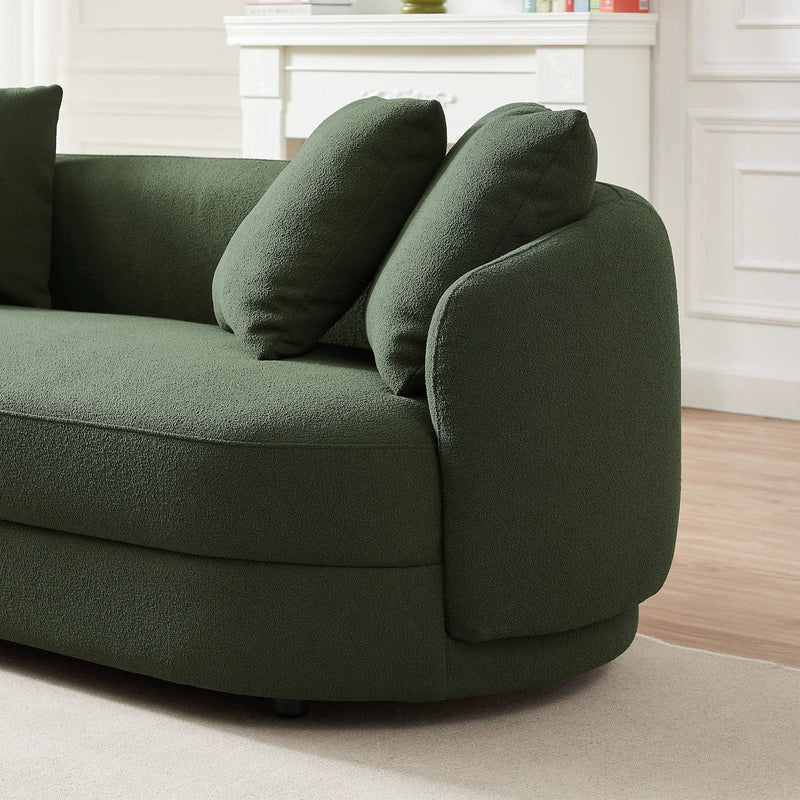 Dylan - Modern French Boucle Sofa by HouseOfZazla