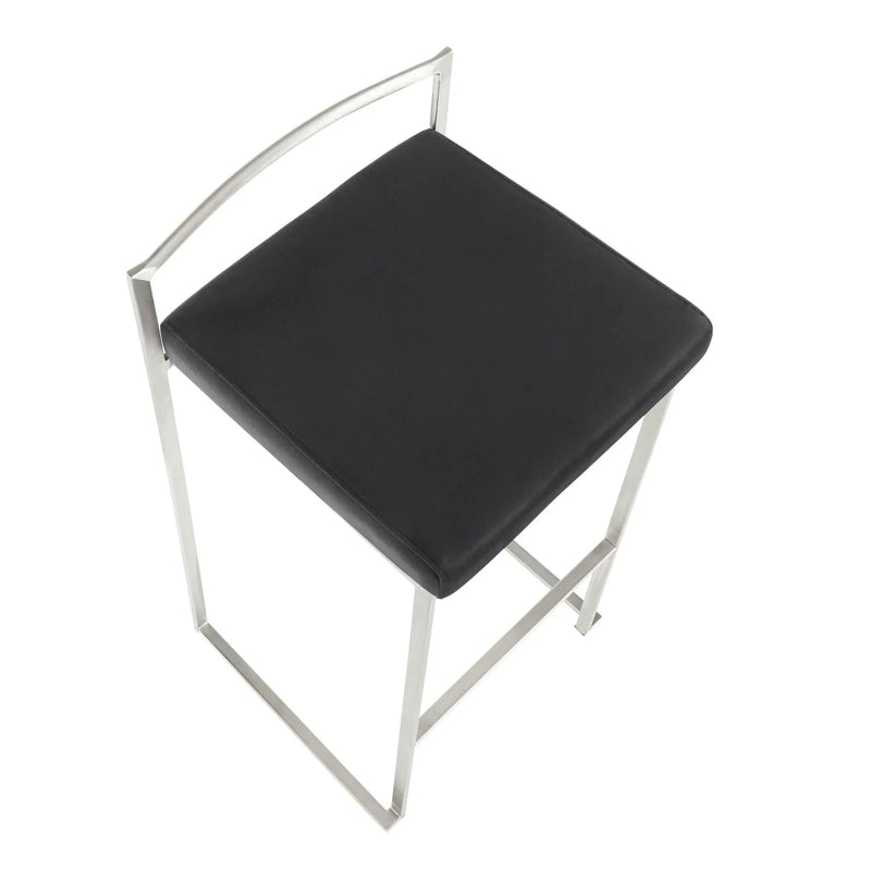 Fuji - Contemporary And Elegant Design Stackable Barstool by Unique Piece Furniture