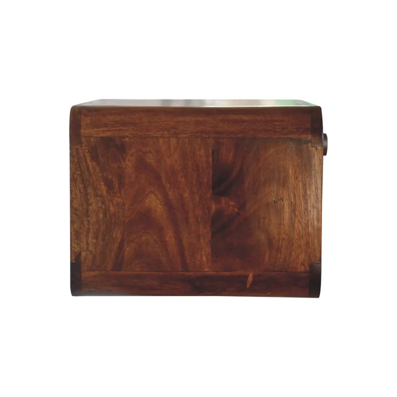 Wall Mounted Open Woven Bedside Table - Chestnut by HouseOfZazla