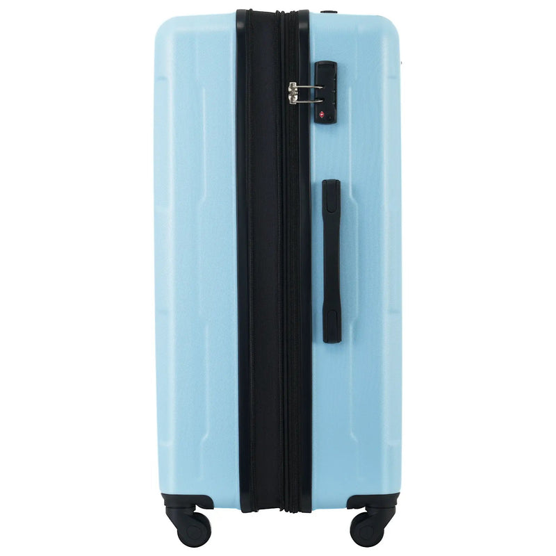 2 Piece Luggage Set With Bags Expanable Spinner Wheels ABS Lightweight Suitcase With Tsa Lock 20" / 28" by HouseOfZazla