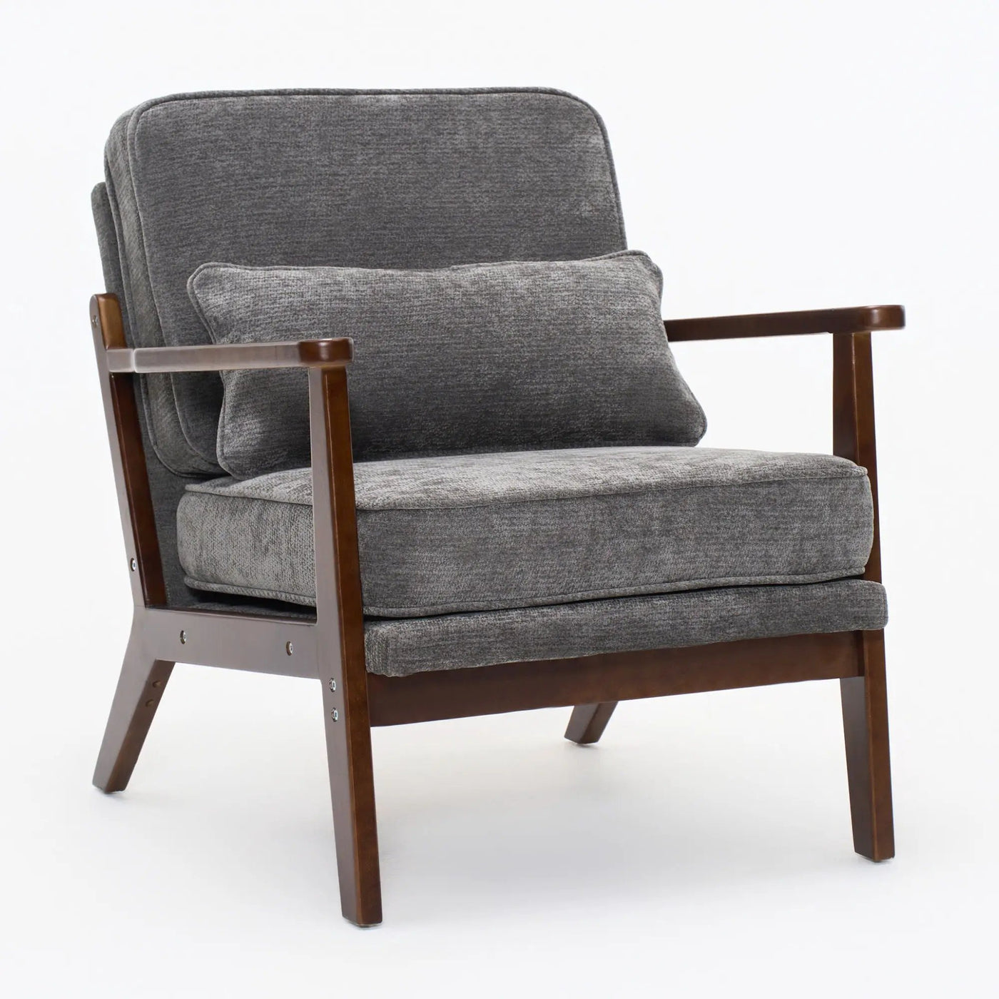 Living Room Chair With Lumbar Pillow by HouseOfZazla