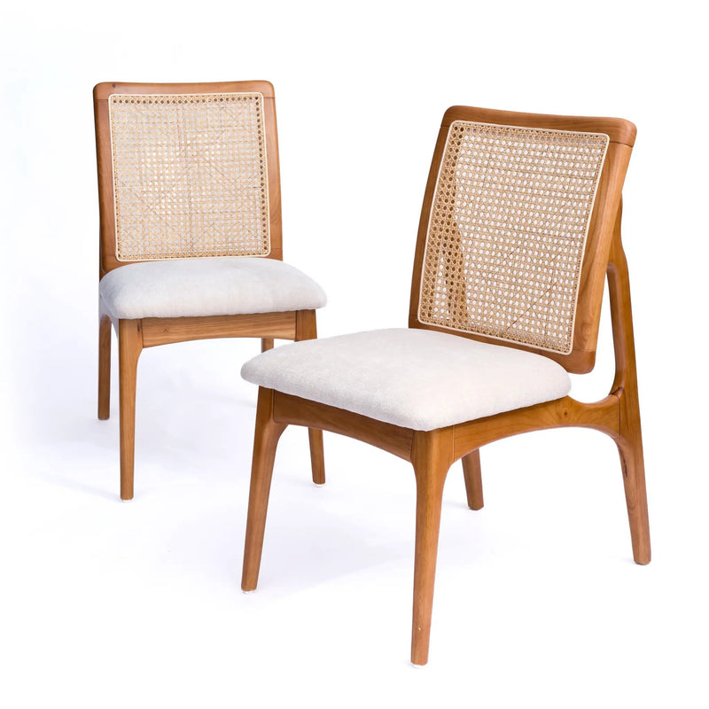 7-Piece Round Extendable Solid Wood Dining Table Set by HouseOfZazla
