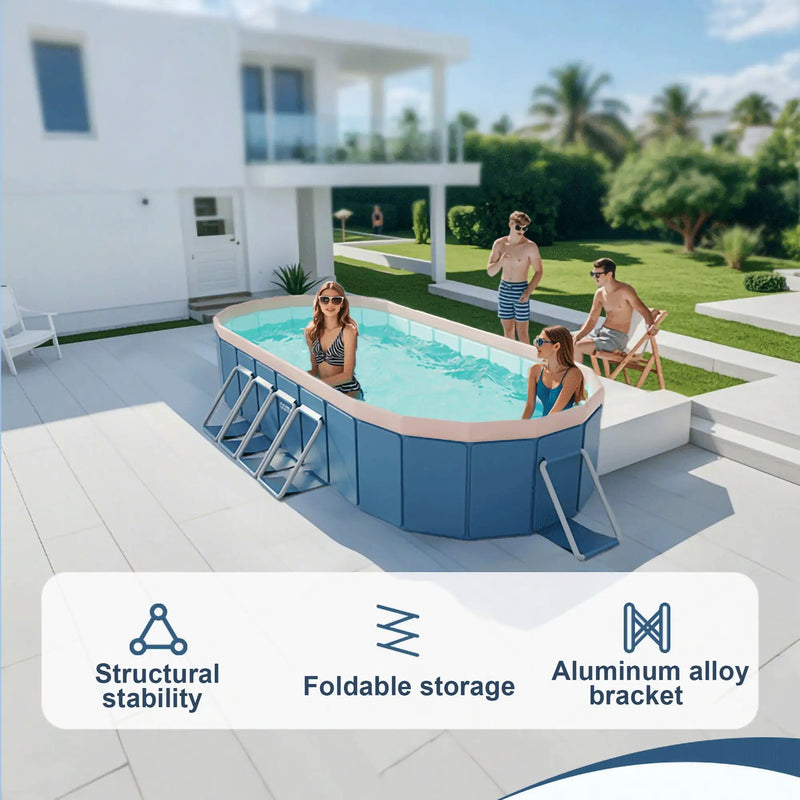 1.8m PVC Folding Pool by HouseOfZazla